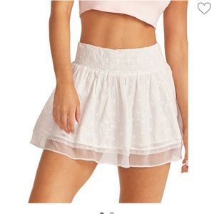Ilona Smocked Mini Skirt